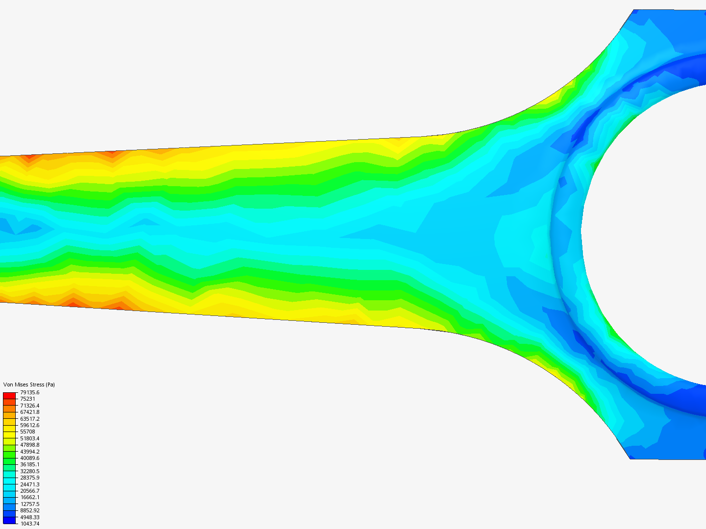 Tutorial 1: Connecting rod stress analysis image