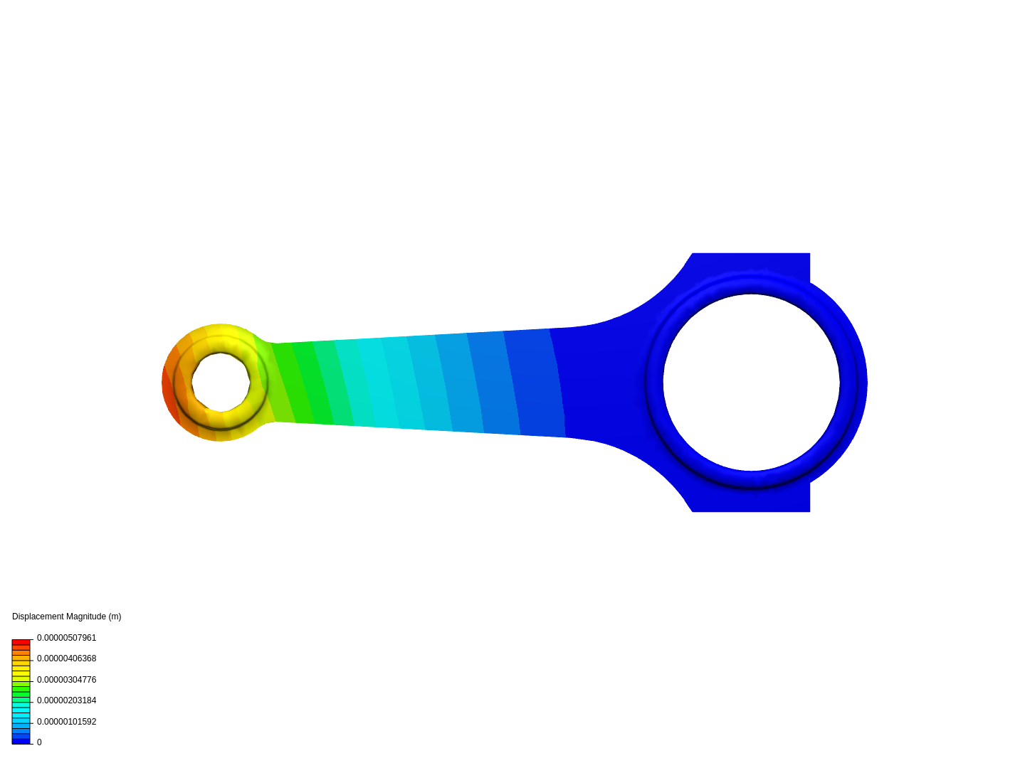 Tutorial-01: Connecting rod stress analysis image