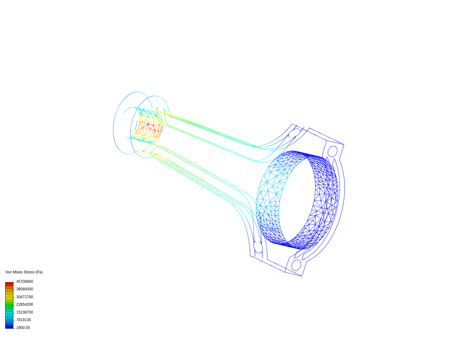 Tutorial 1: Connecting rod stress analysis image