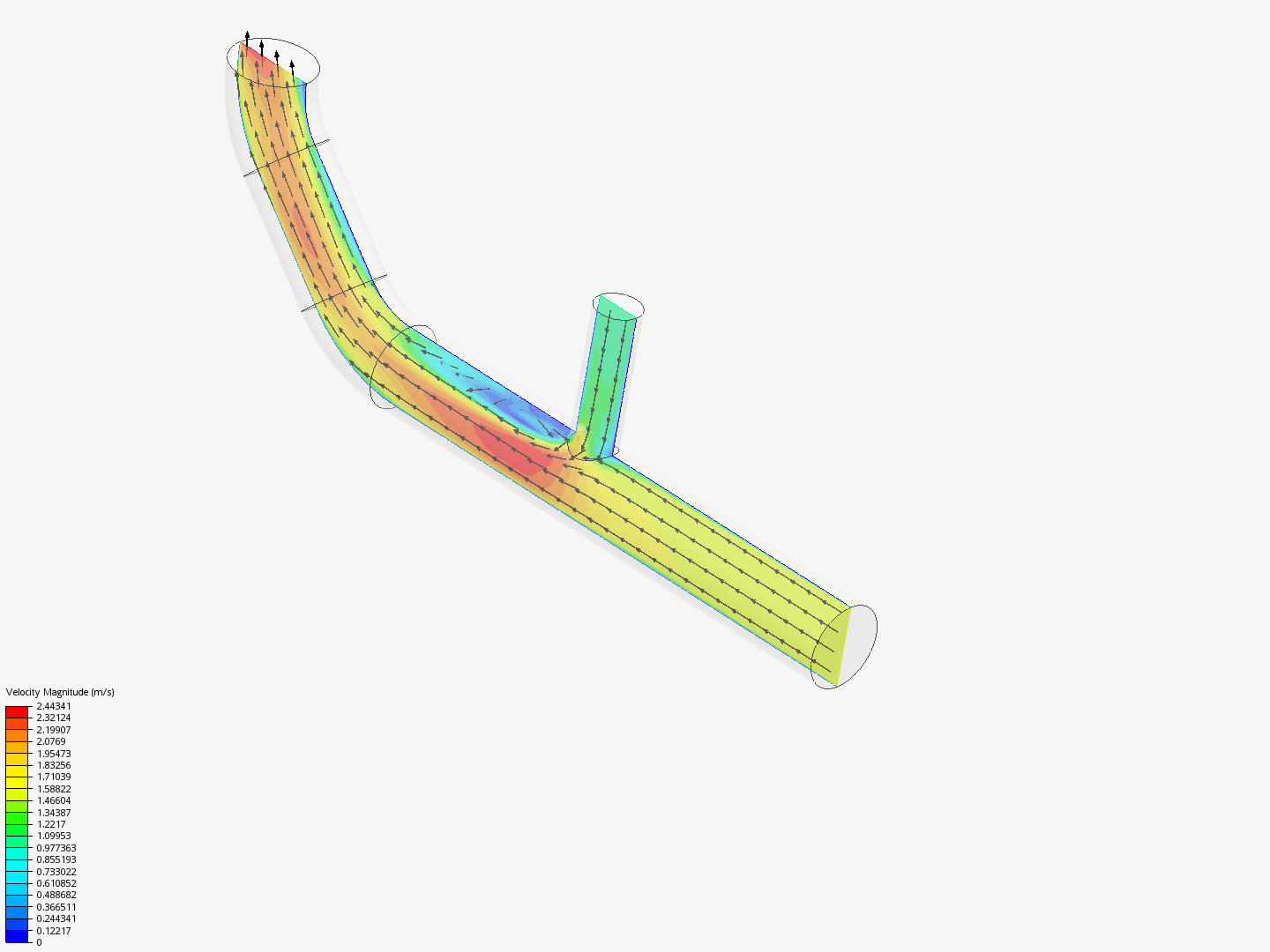 Tutorial 2: Pipe junction flow image