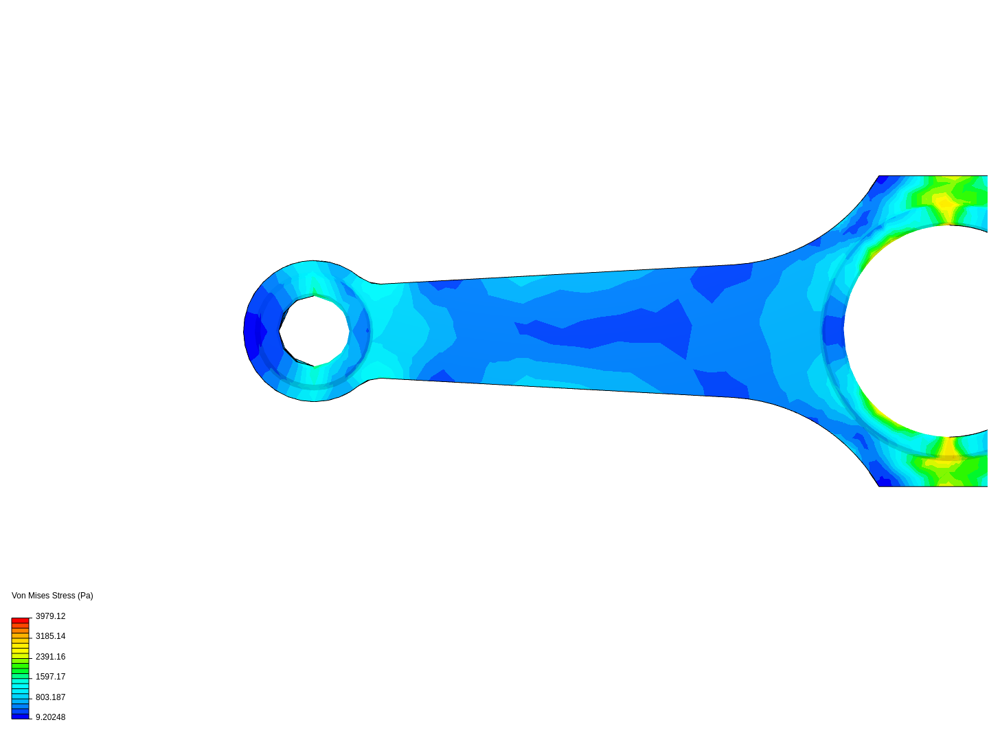 Tutorial 1: Connecting rod stress analysis image