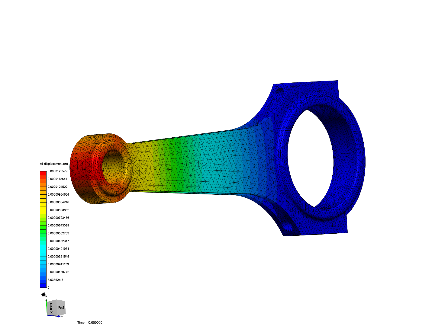 Tutorial 1: Connecting rod stress analysis image