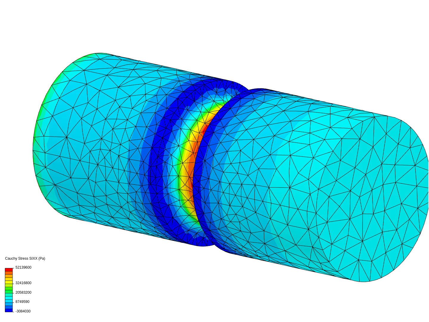 Solid tensile image