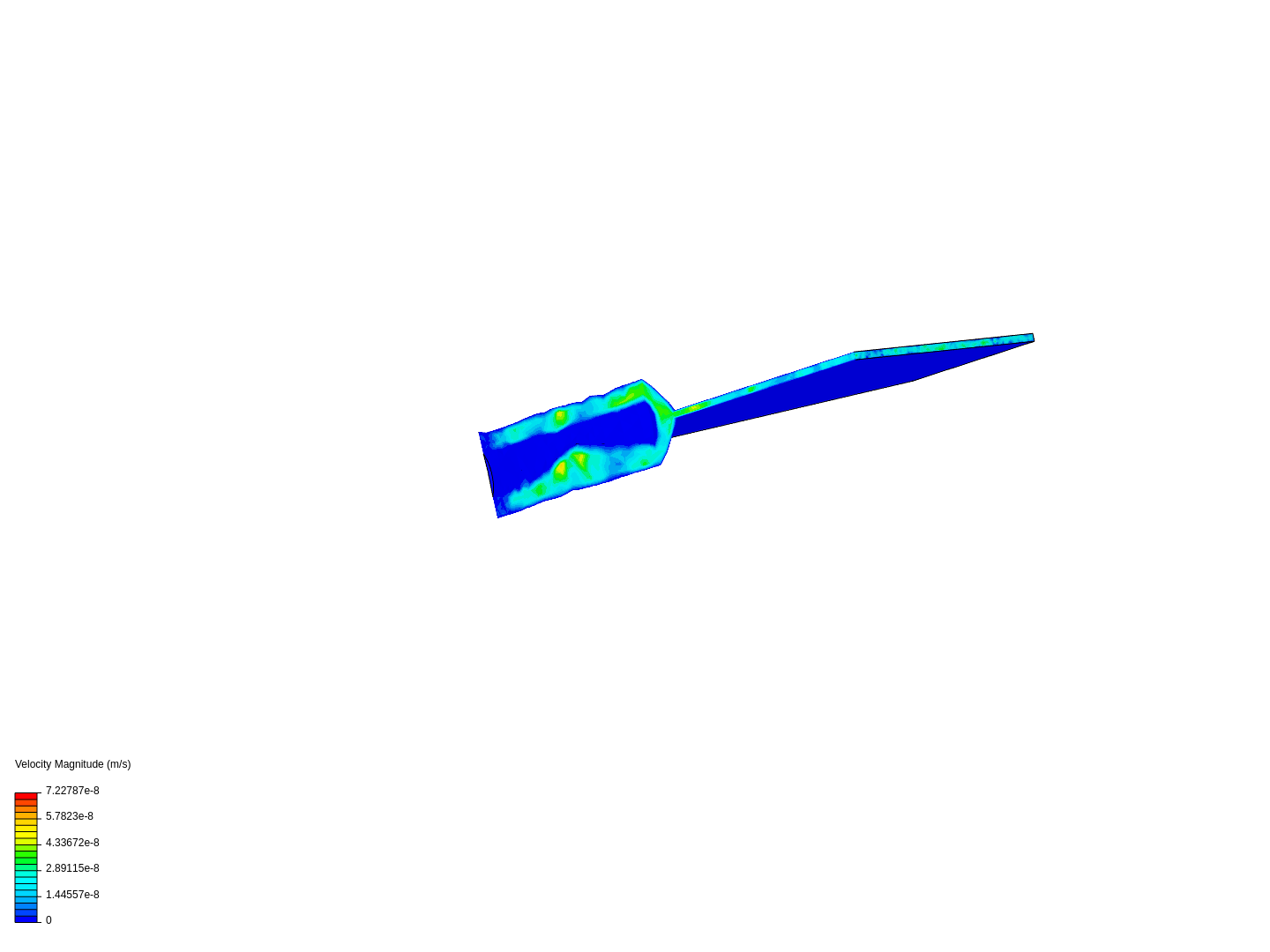 Heat exchanger Cht simulation image