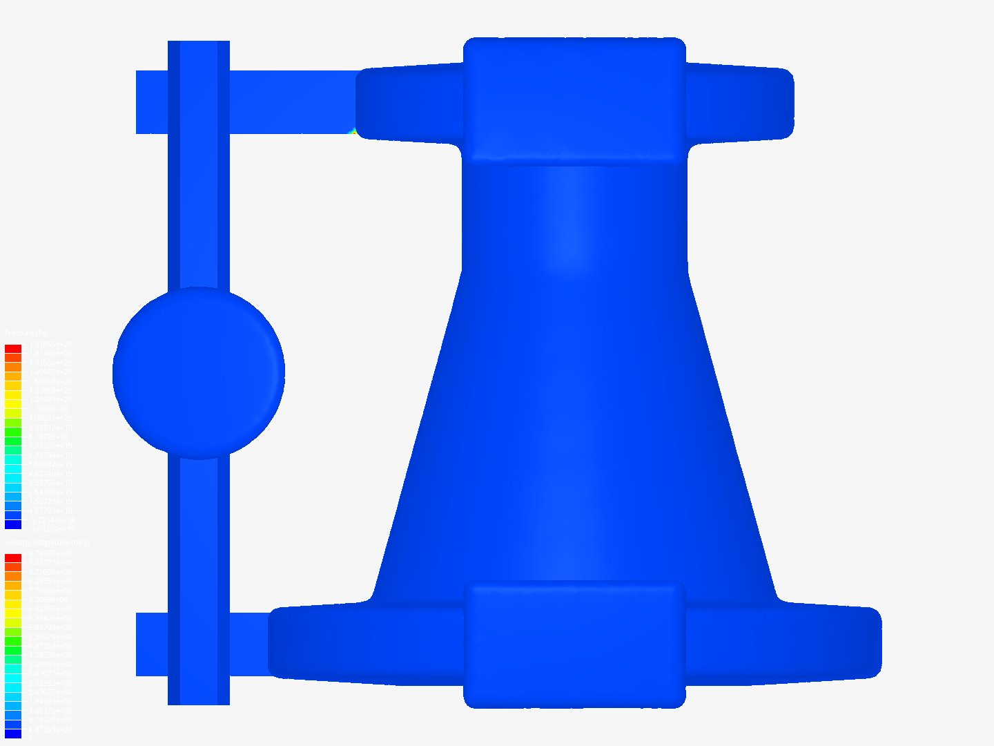 Reduzierflansch_Gusssystem_Flow_Analysis image