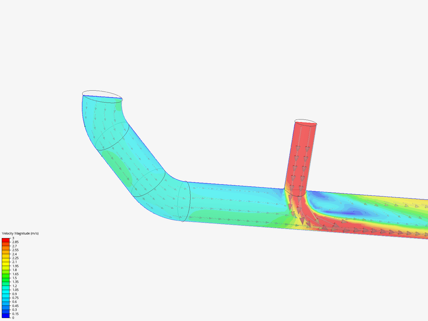 Tutorial 2: Pipe junction flow image