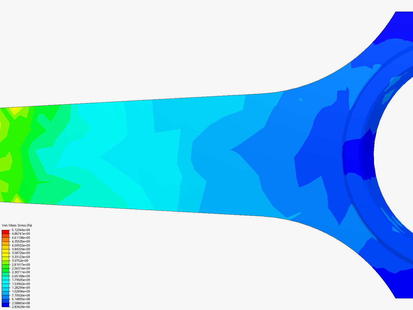 Tutorial 1: Connecting rod stress analysis image