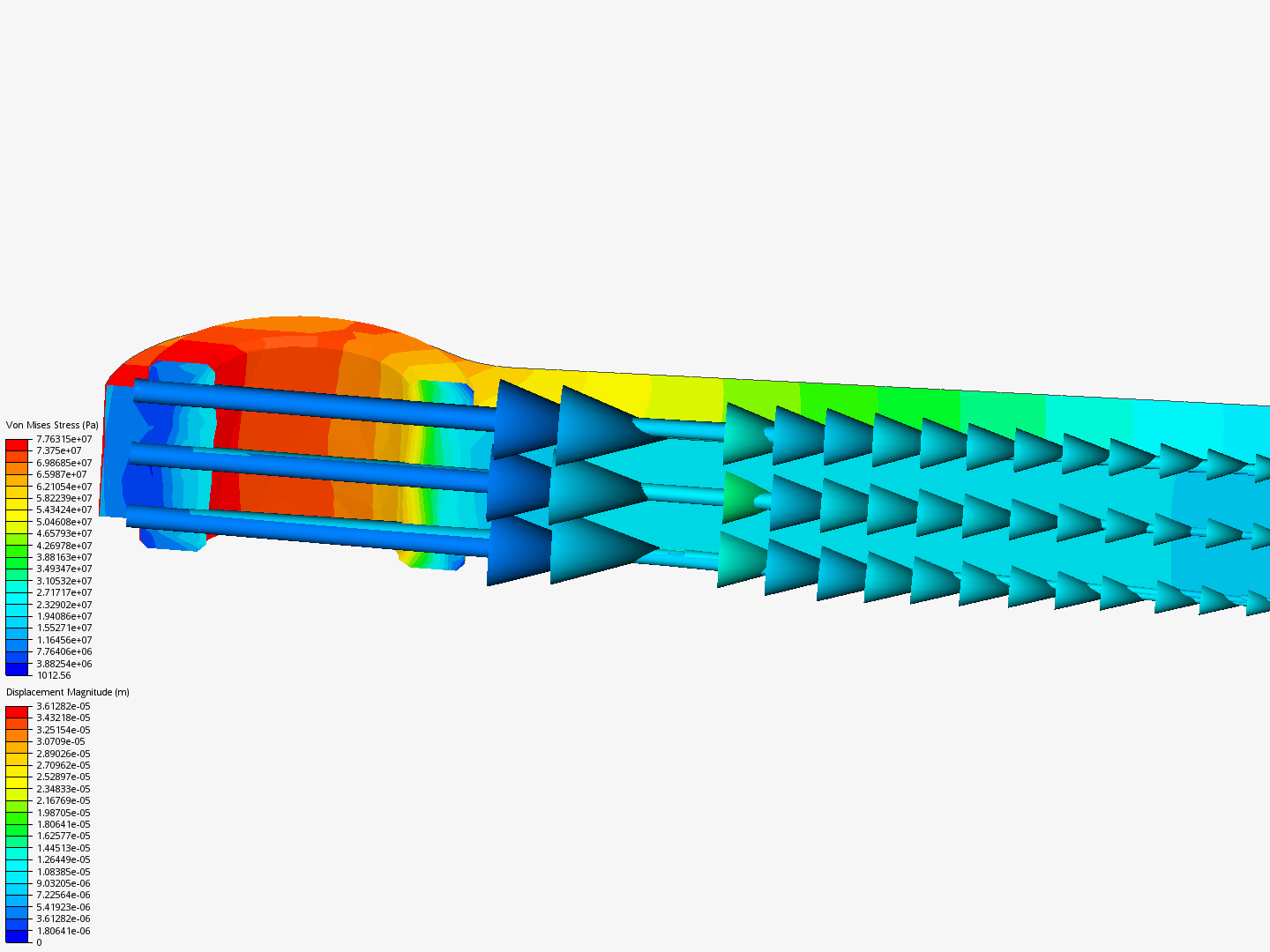 Tutorial 1: Connecting rod stress analysis image