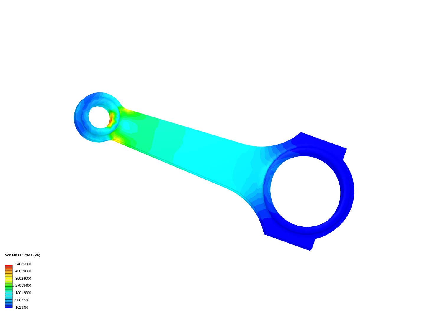 Tutorial 1: Connecting rod stress analysis image