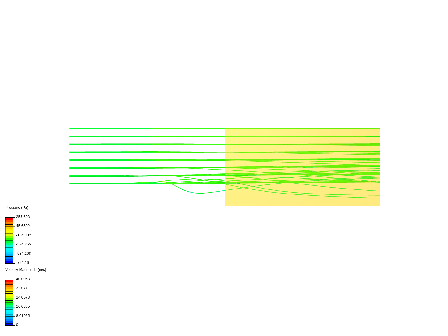 Simulation of Race Car Front Wing image