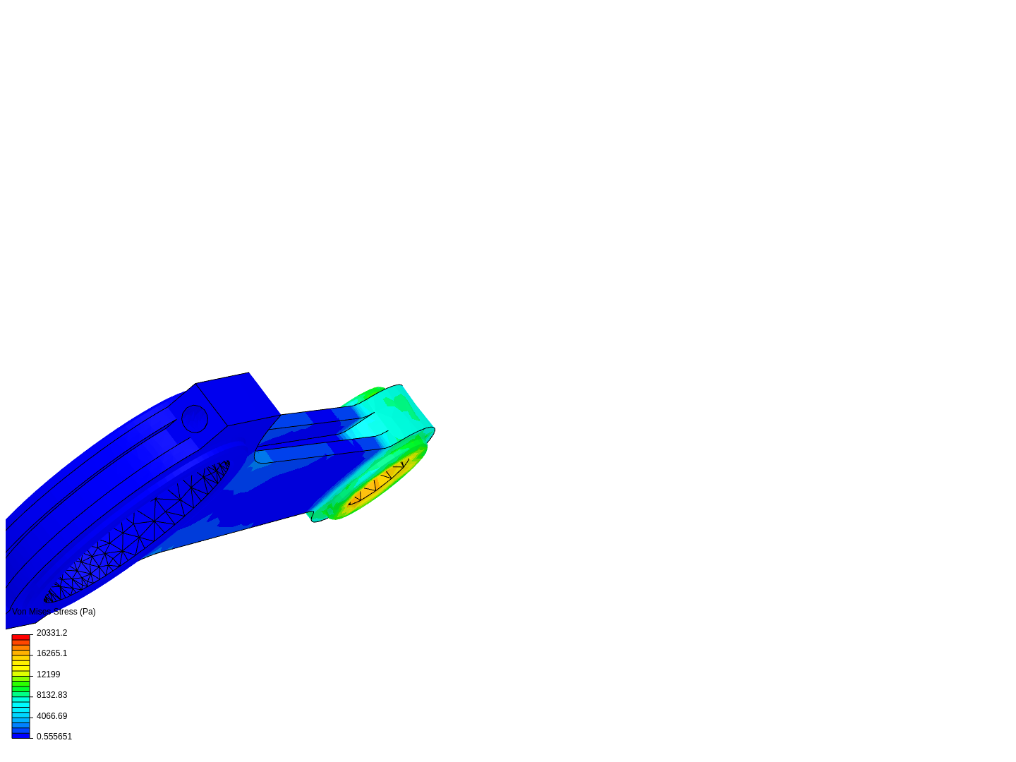 Tutorial 1: Connecting rod stress analysis image