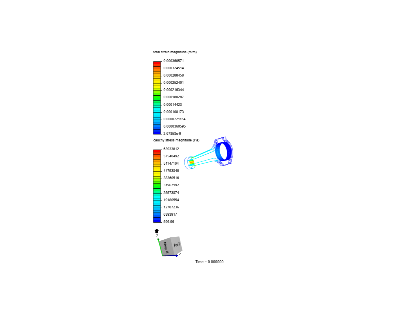 Tutorial 1: Connecting rod stress analysis image