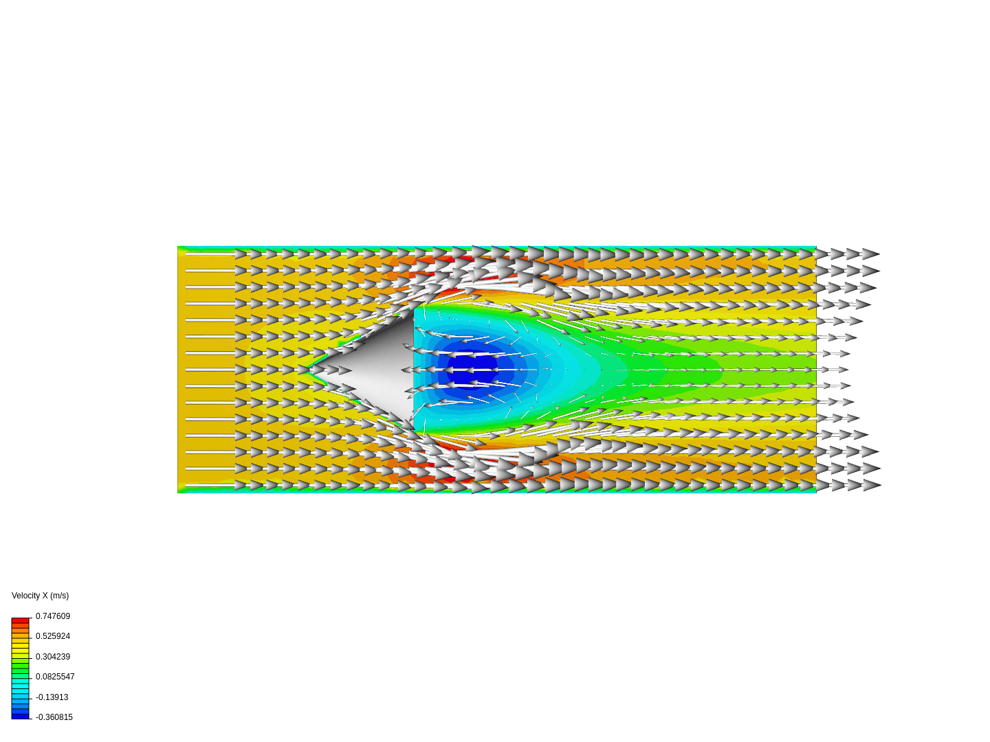 Transient, manual mesh, K-epsilon image