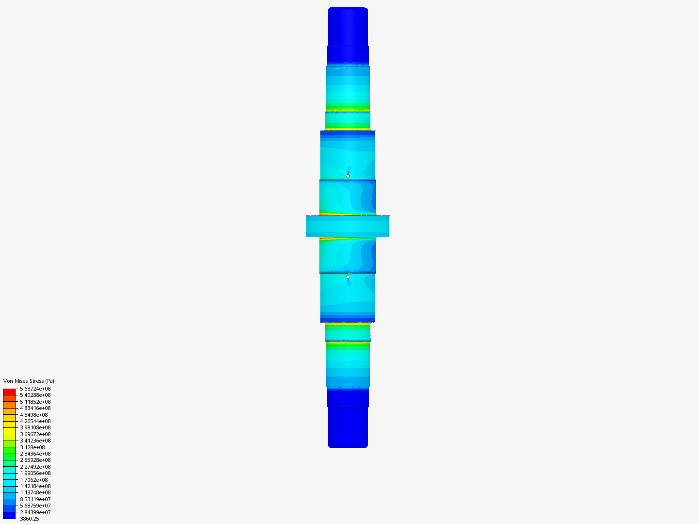 BR Rugby bullwheel axle image