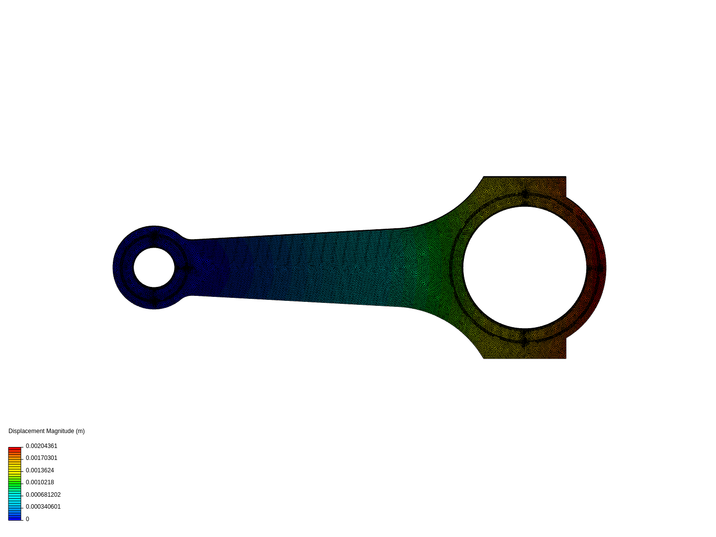 Tutorial 1: Connecting rod stress analysis image