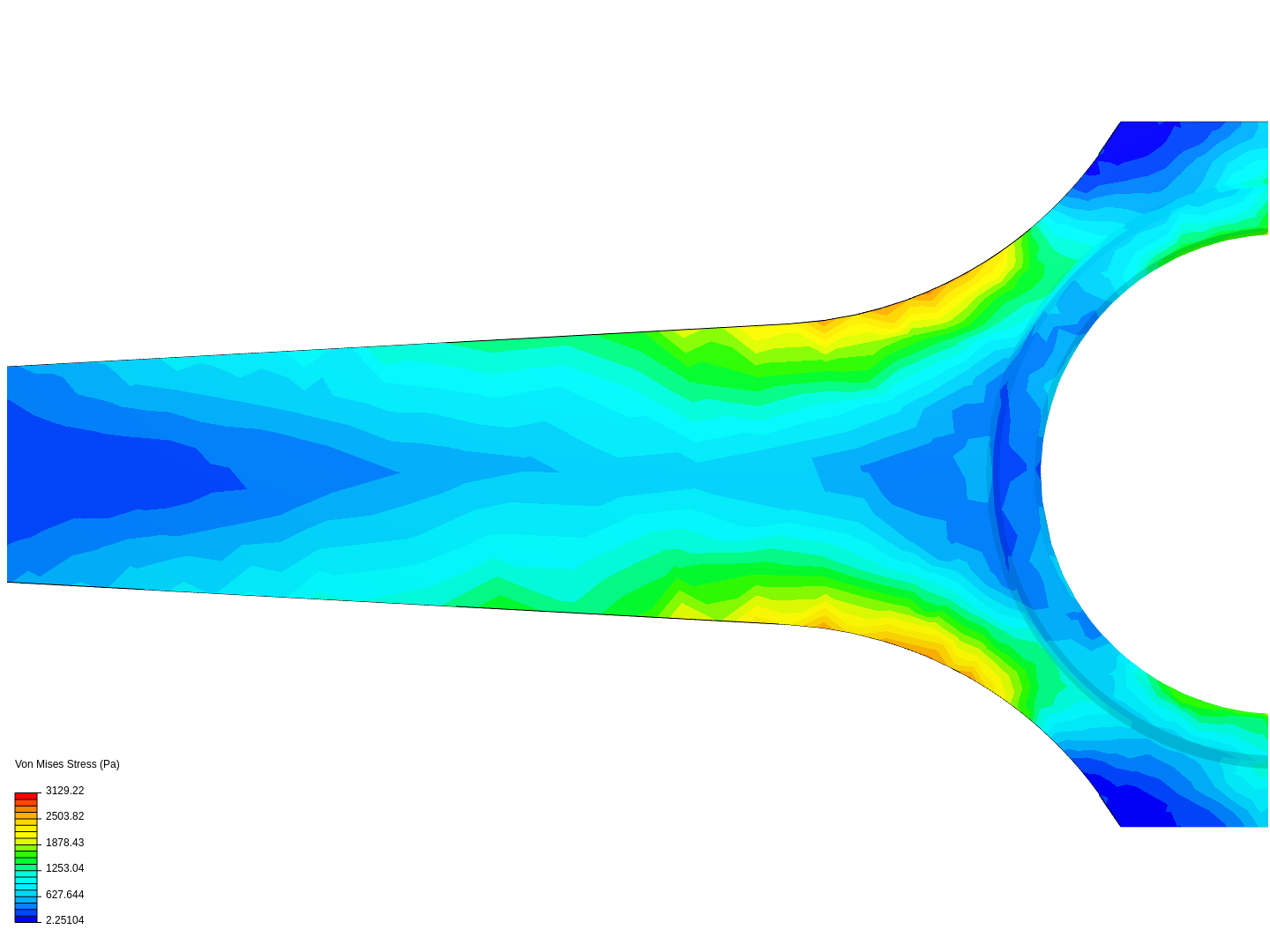 Tutorial 1: Connecting rod stress analysis image