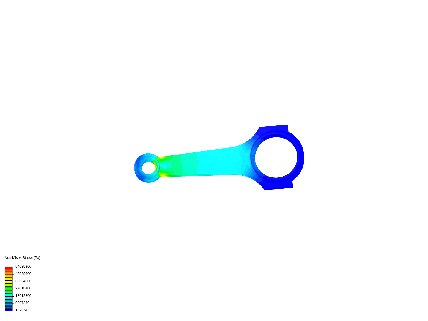 Tutorial 1: Connecting rod stress analysis image