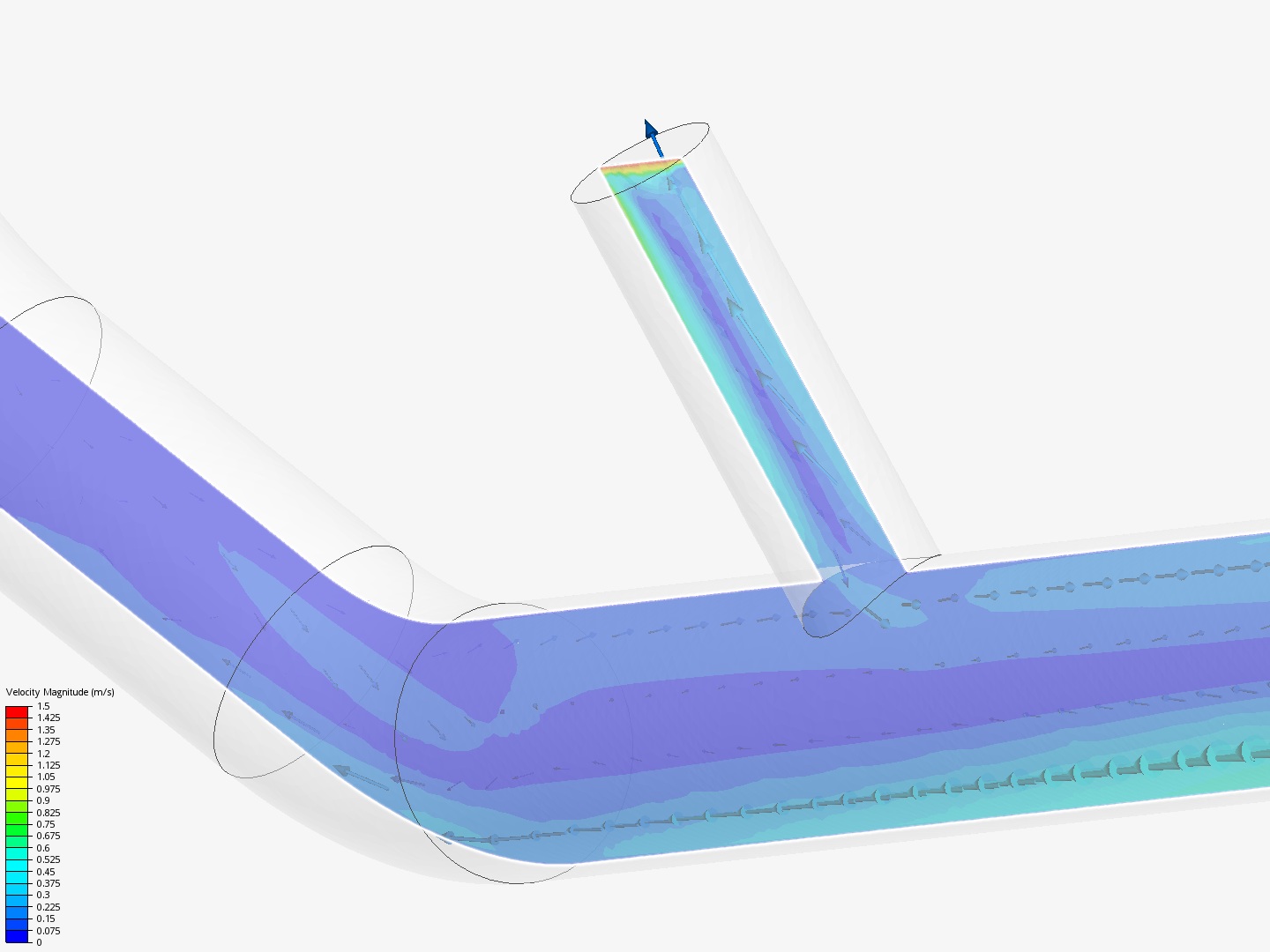 Tutorial 2: Pipe junction flow image