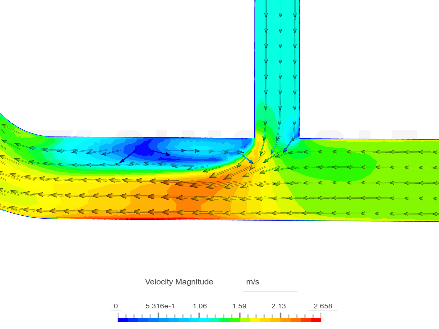 Tutorial 2: Pipe junction flow image