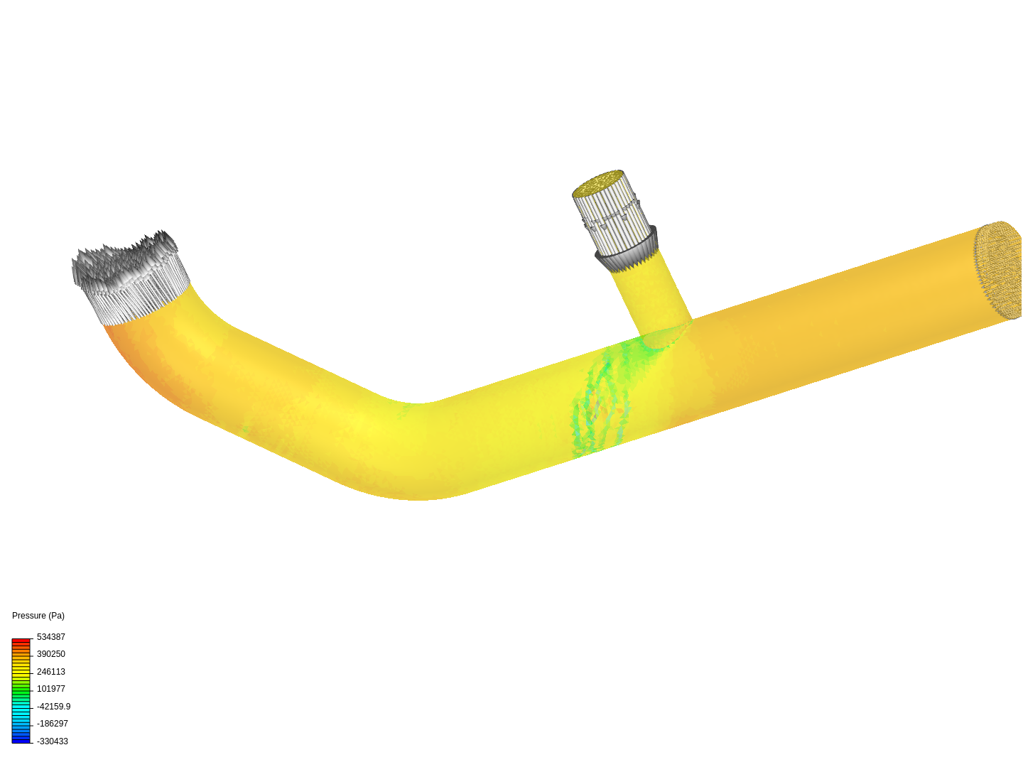 Tutorial 2: Pipe junction flow image