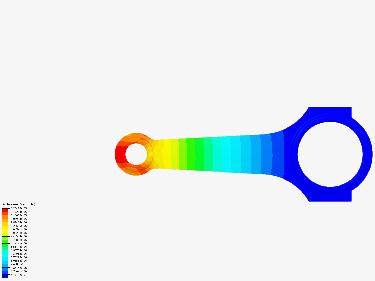 Tutorial 1: Connecting rod stress analysis image