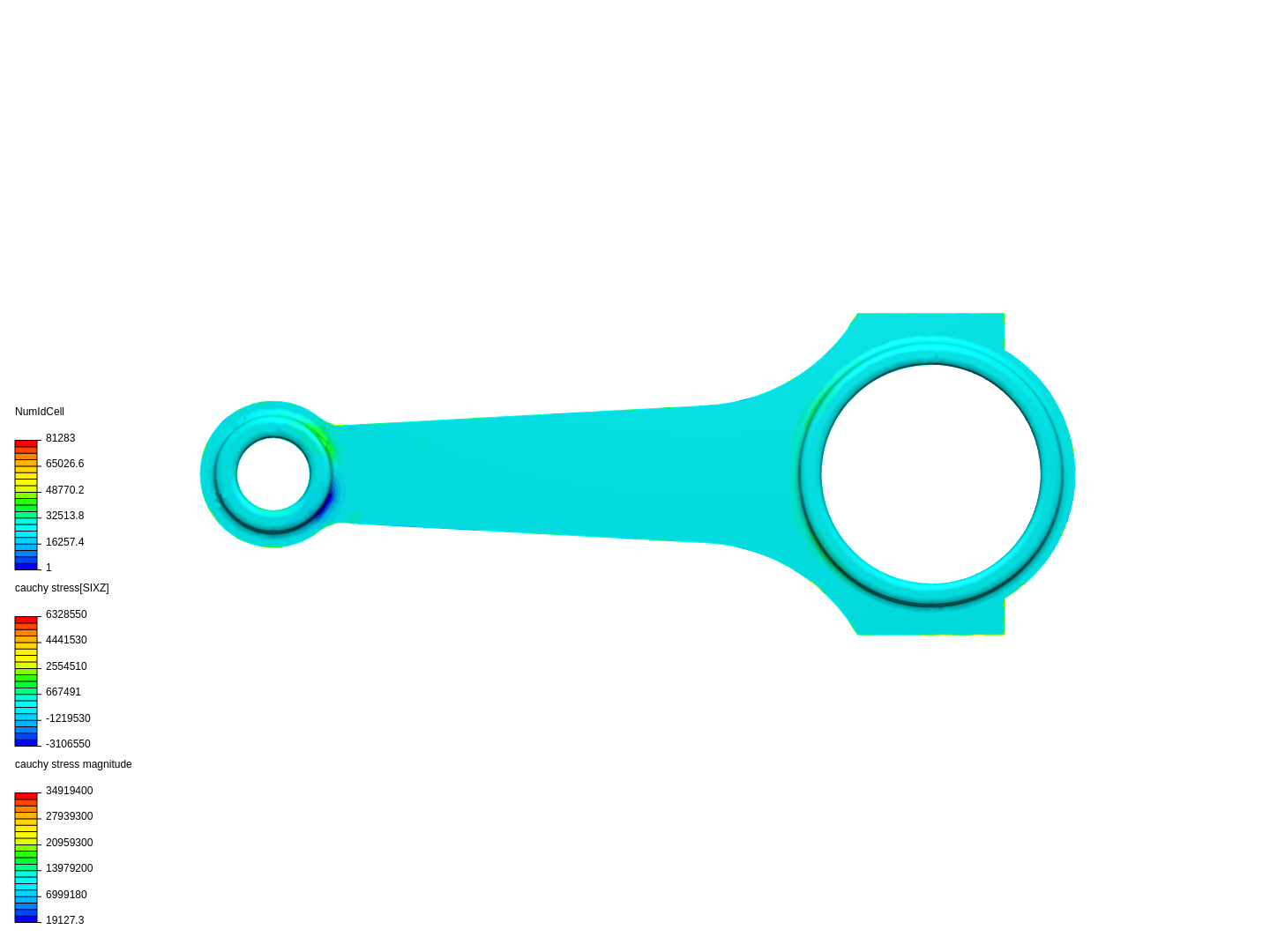 Tutorial 1: Connecting rod stress analysis image