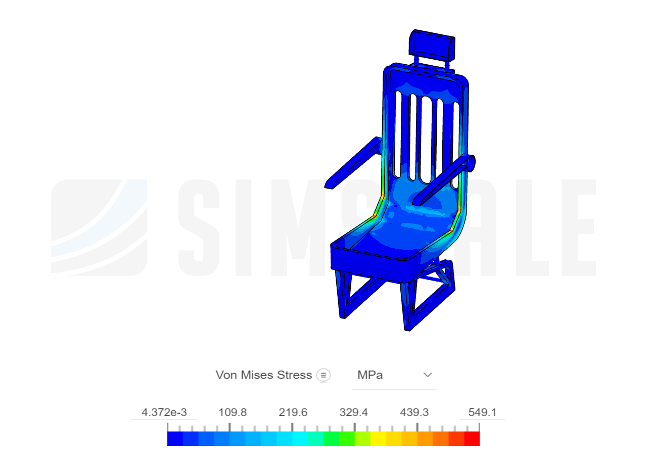 Pilot Seat Frame image