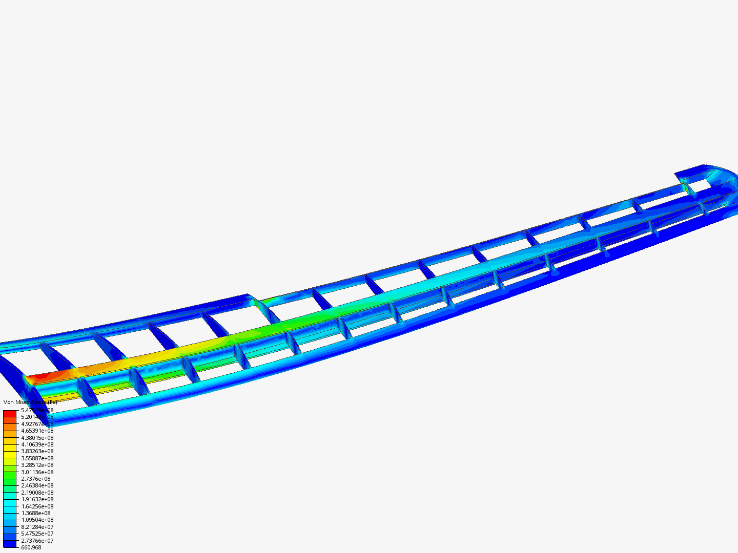 SolidProfessor FEA Training Airplane Wing image