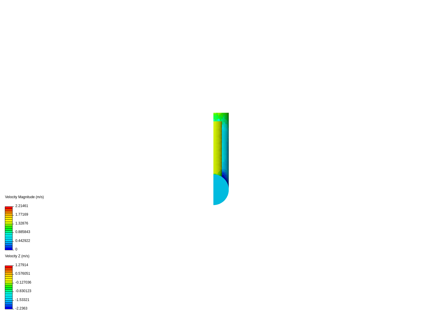 Tutorial 2: Pipe junction hot flow image