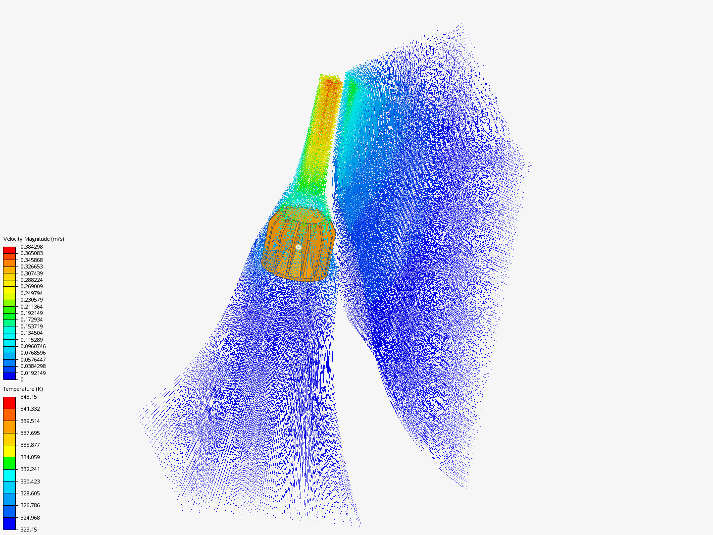 Tutorial: Conjugate Heat Transfer v2.0 Analysis of a LED Spotlight image