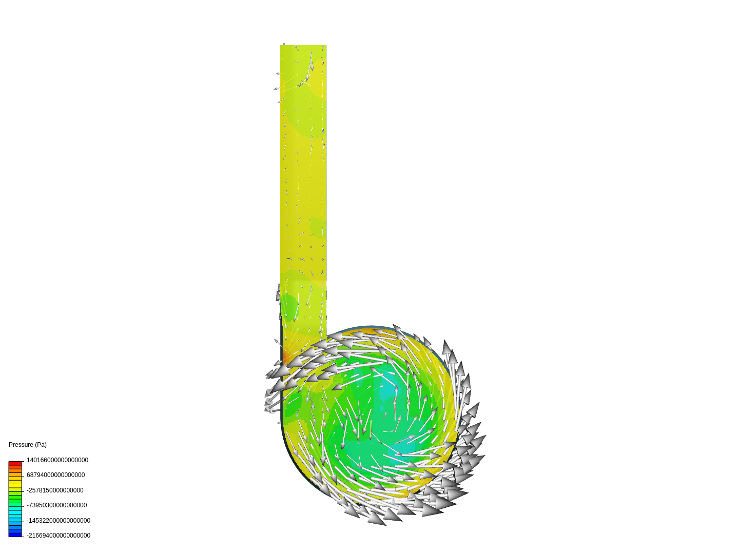 Airflow Simulation of a Centrifugal Pump image