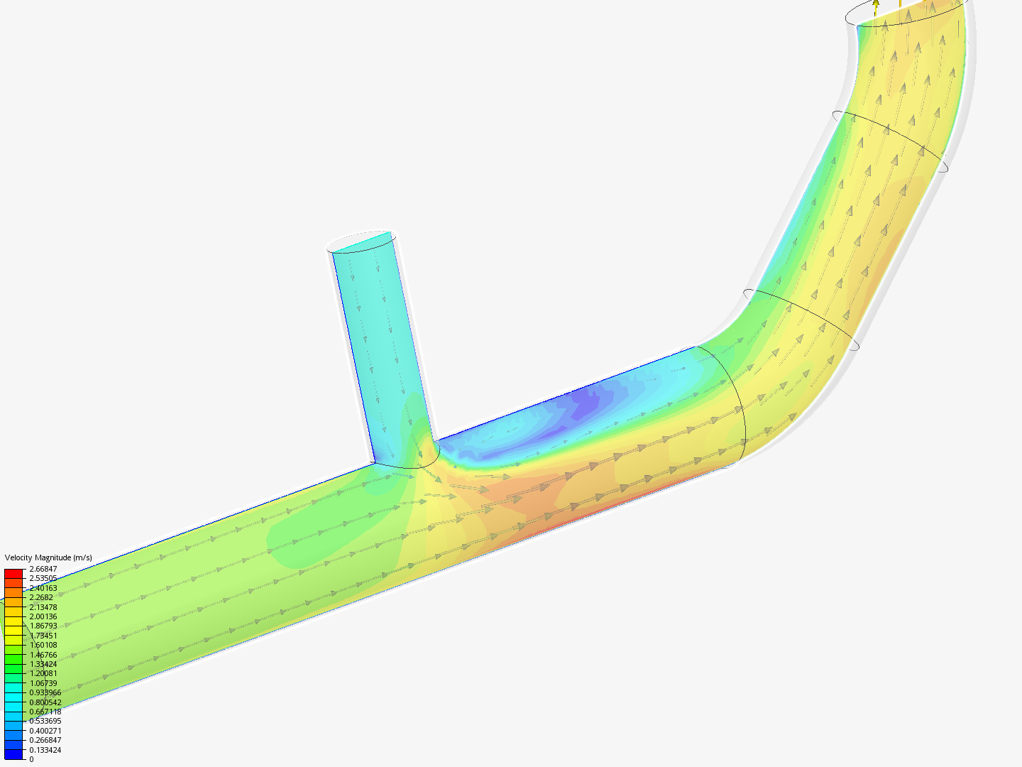 Tutorial 2: Pipe junction flow image