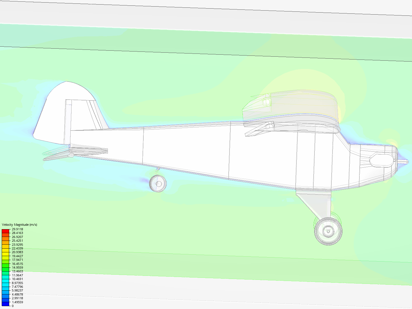 wing validation CFd image