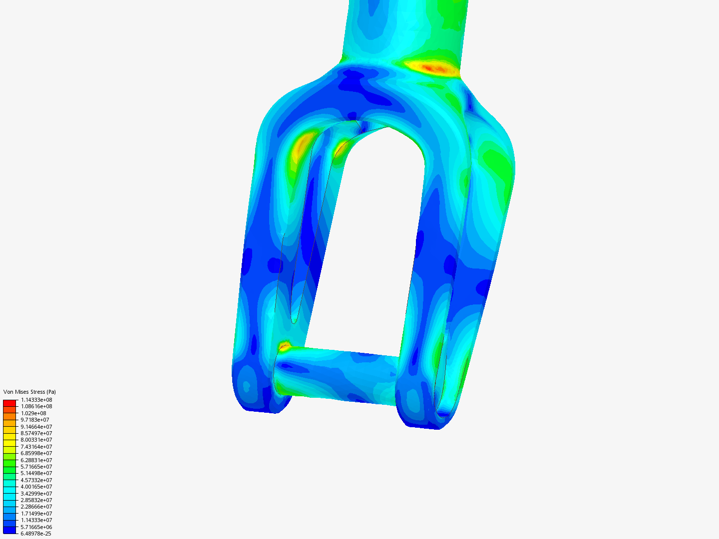 Tutorial 1: Connecting rod stress analysis image