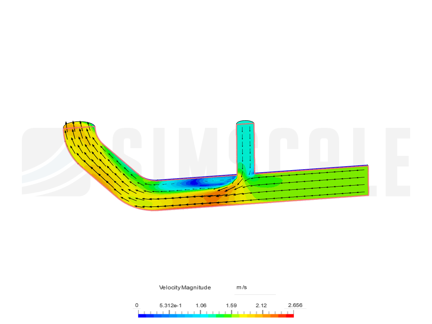 Tutorial 2: Pipe junction flow image