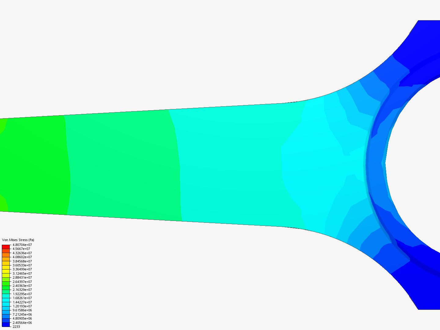 Tutorial 1: Connecting rod stress analysis image