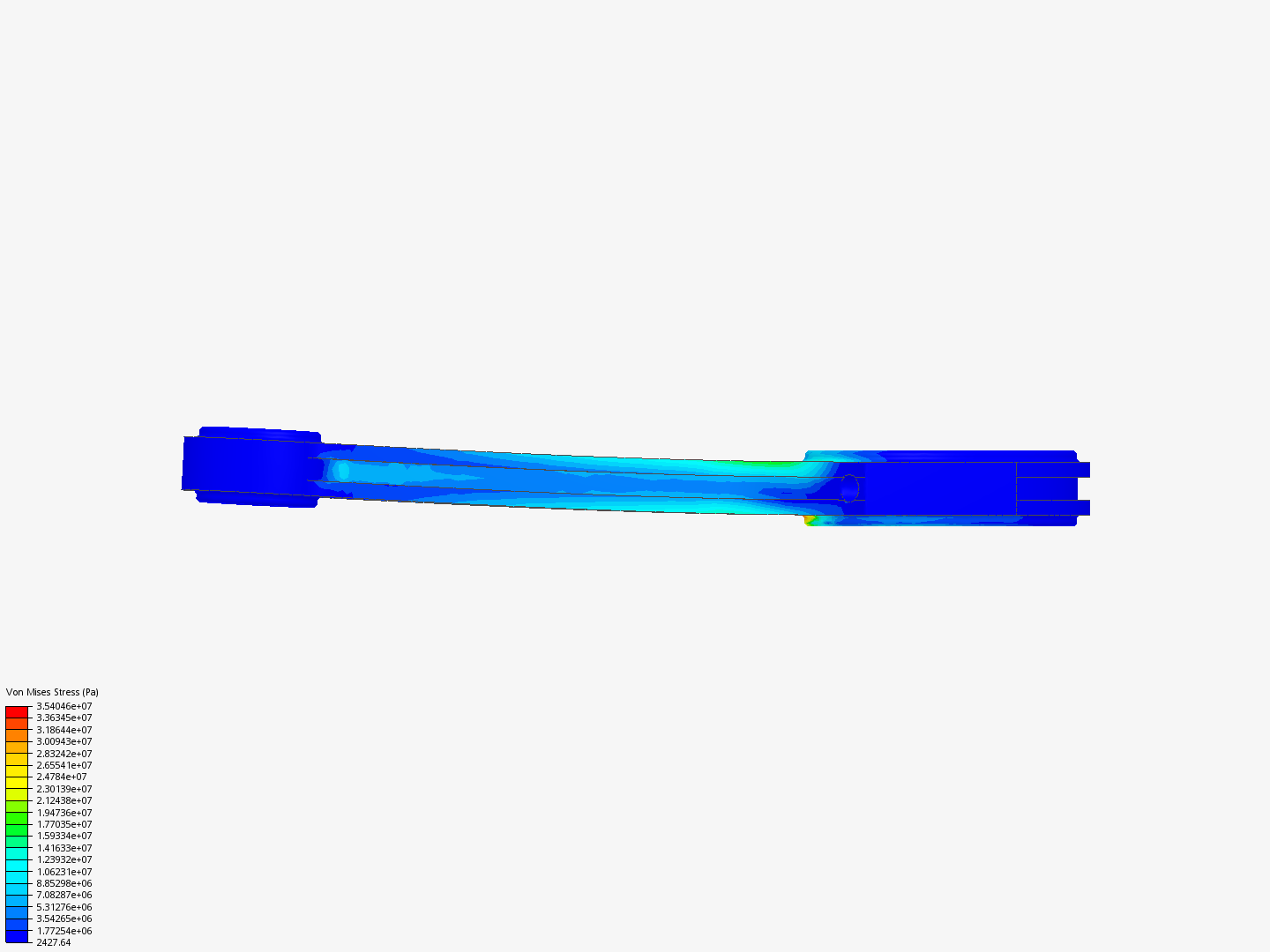 Tutorial 1: Connecting rod stress analysis image