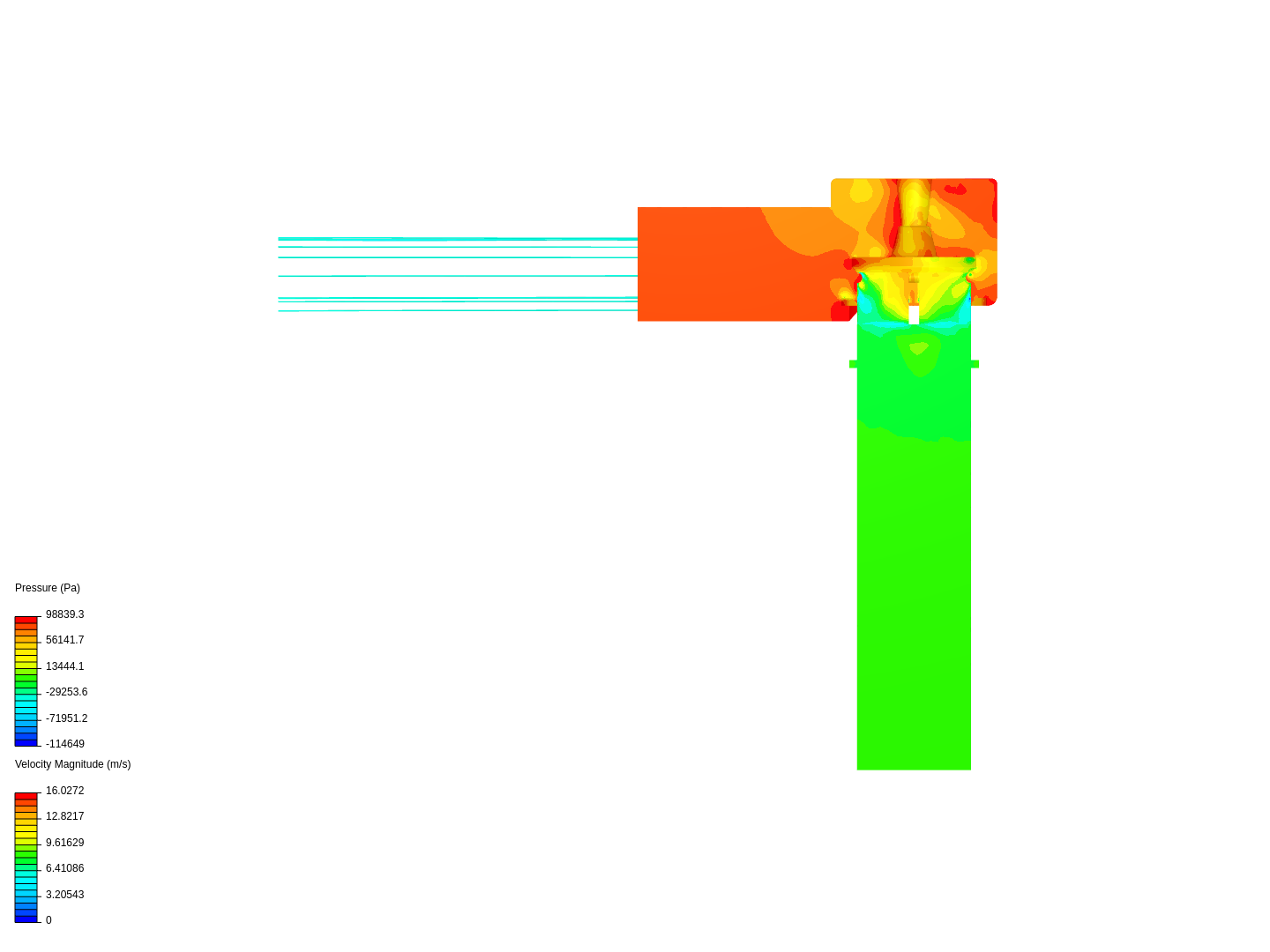 Tutorial: Fluid Flow Through a Valve image