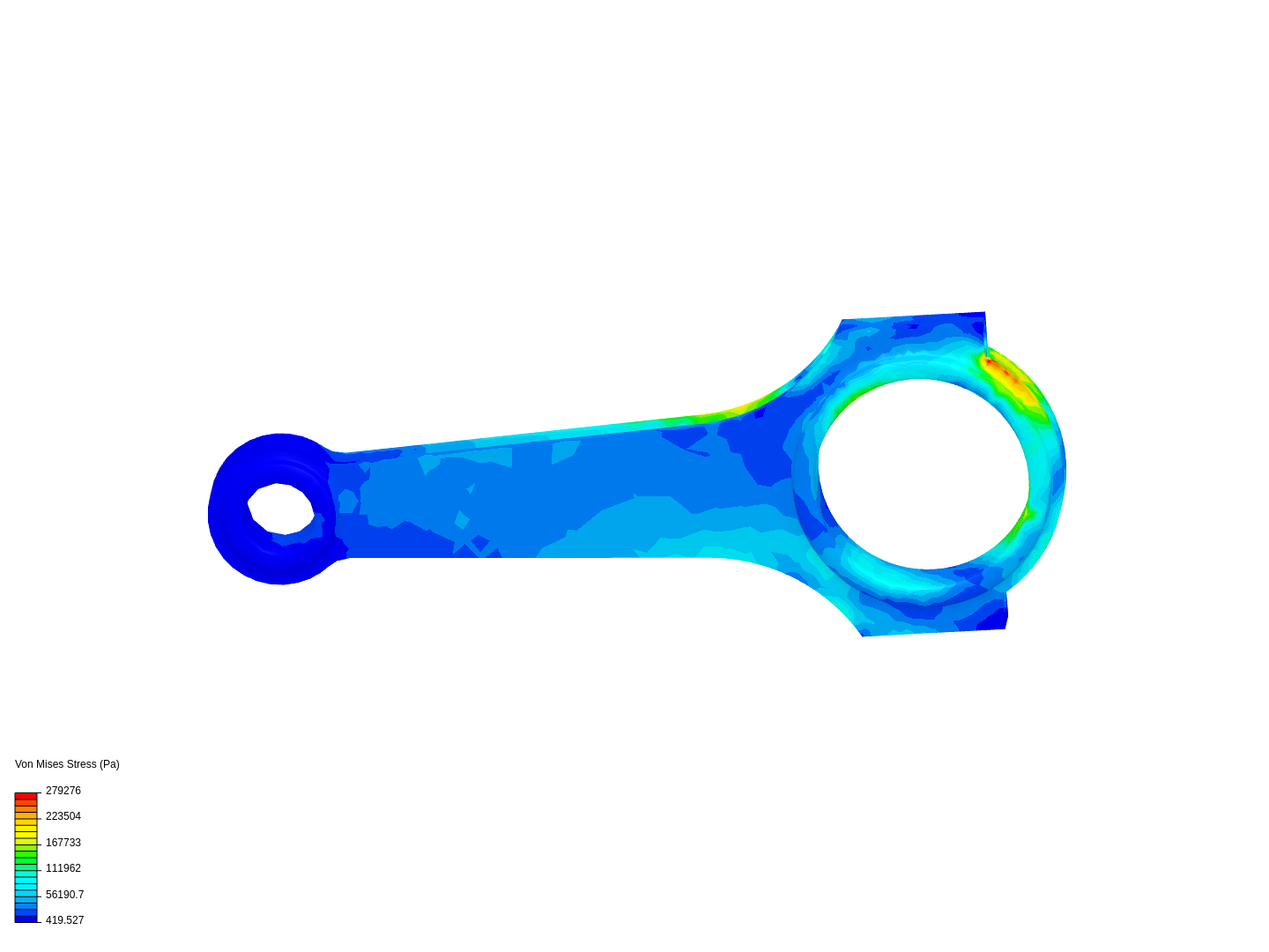 Tutorial 1: Connecting rod stress analysis image