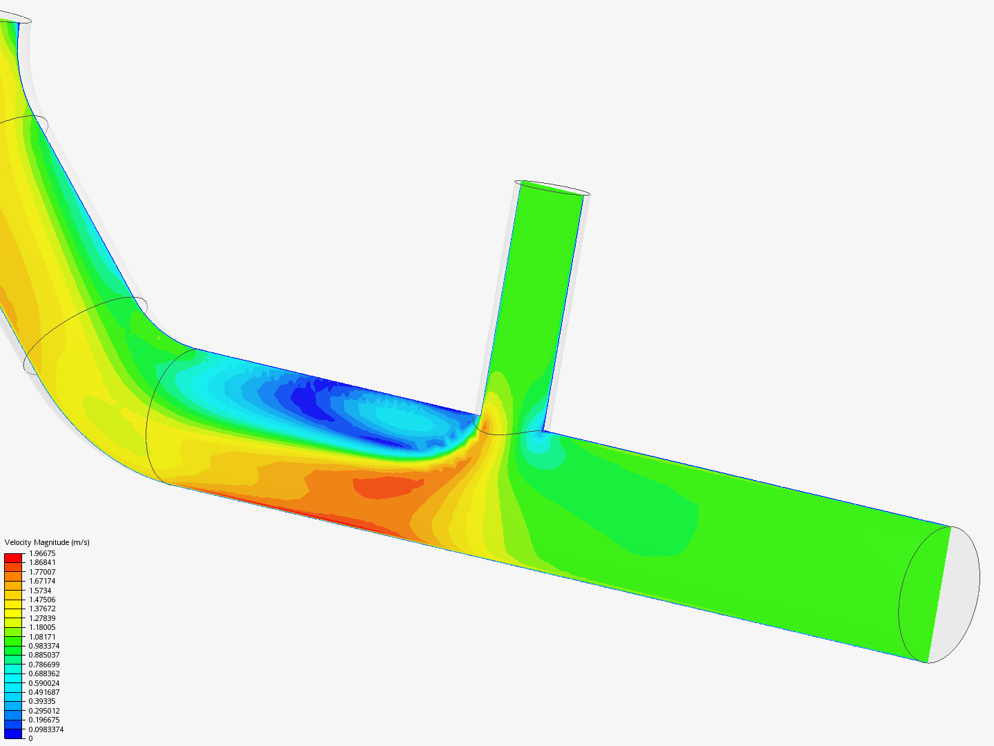 Tutorial 2: Pipe junction flow image