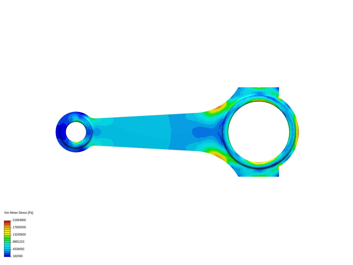 Tutorial 1: Connecting rod stress analysis image