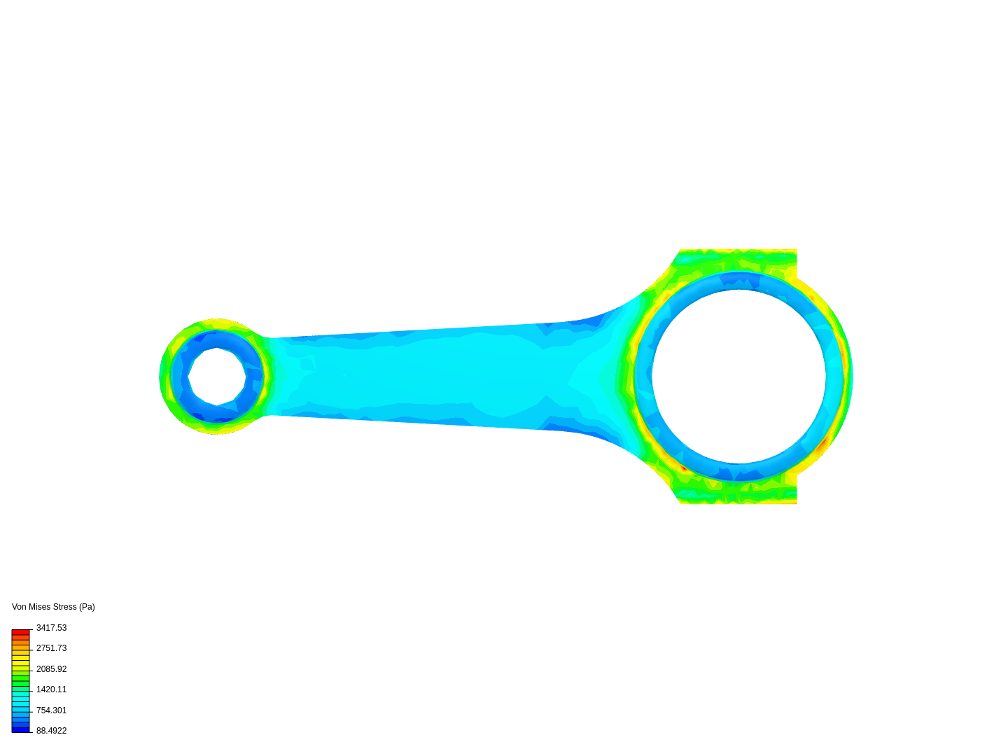 Tutorial 1: Connecting rod stress analysis image