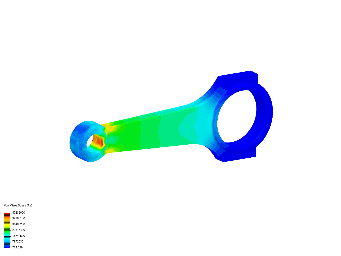 Tutorial 1: Connecting rod stress analysis image