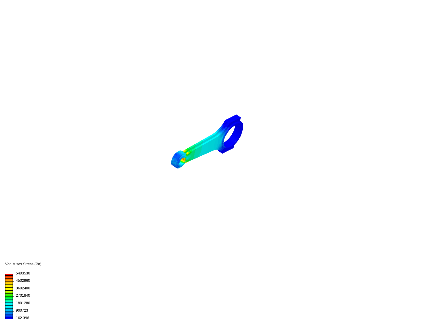 Tutorial 1: Connecting rod stress analysis image