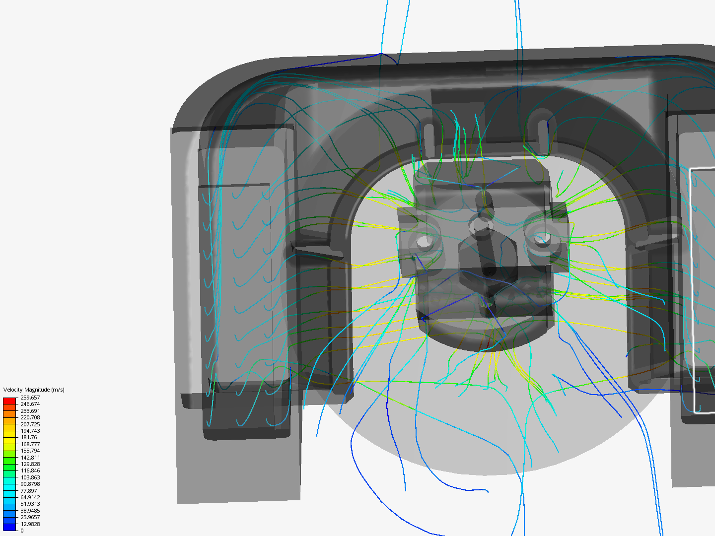 Air flow test image