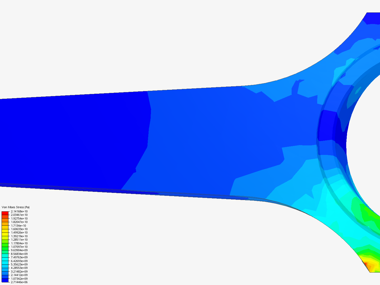 Tutorial 1: Connecting rod stress analysis image