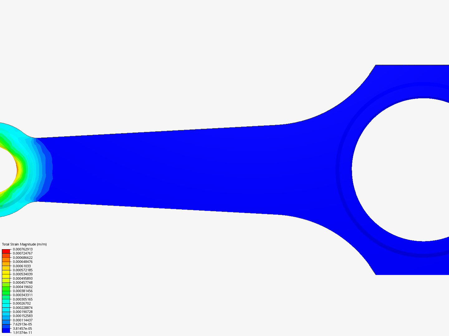 Tutorial 1: Connecting rod stress analysis image