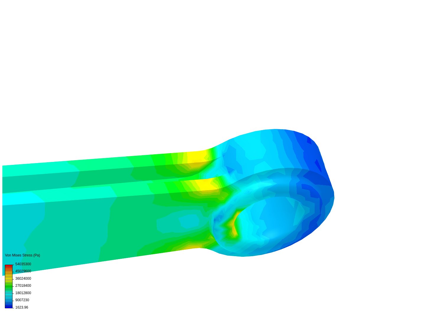 Tutorial 1: Connecting rod stress analysis image