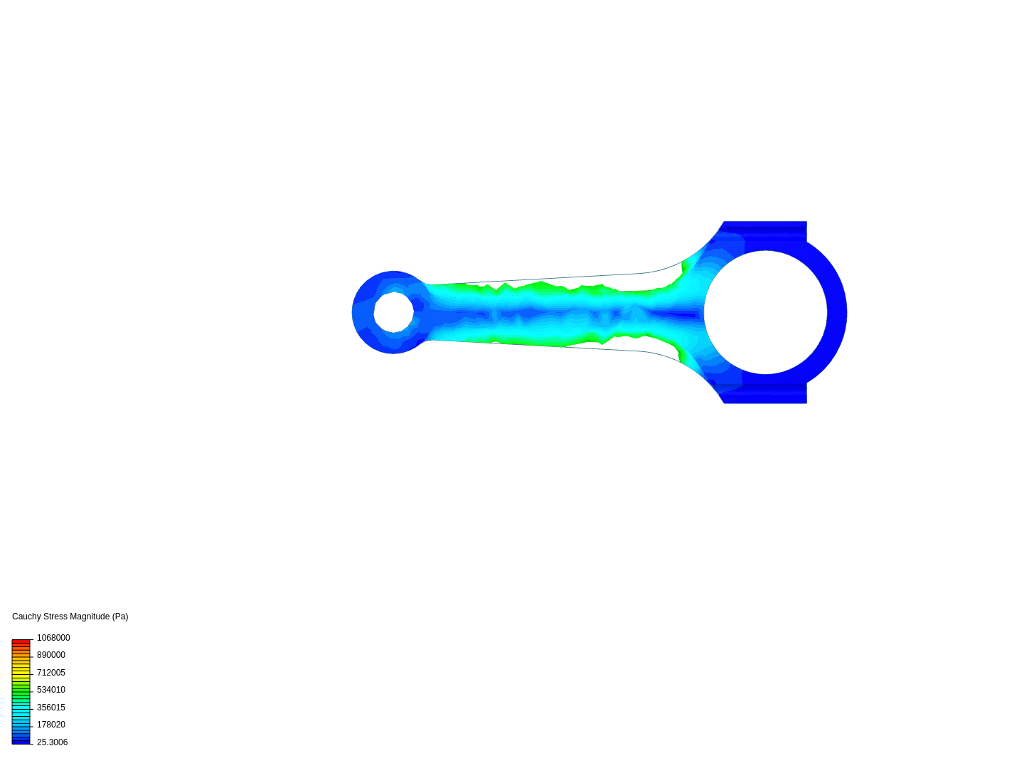 Tutorial 1: Connecting rod stress analysis image