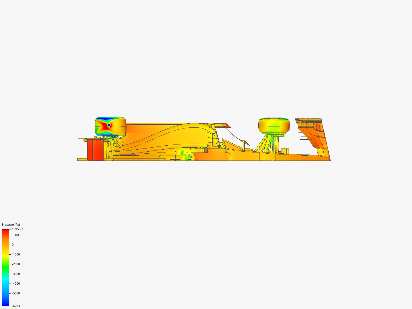 F1 Car CFD Simulation image